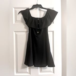 Black kids dress with pockets